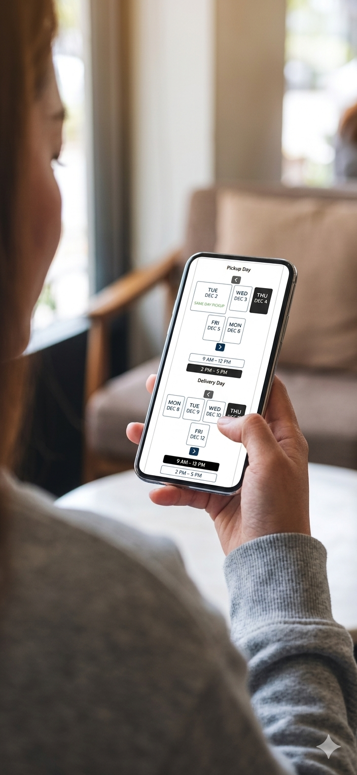 Universal Curbside Scheduling Portal