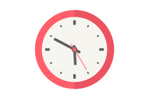 Clock Icon 300X200